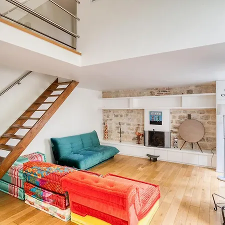 Apartment Parisian Loft & Secret Garden